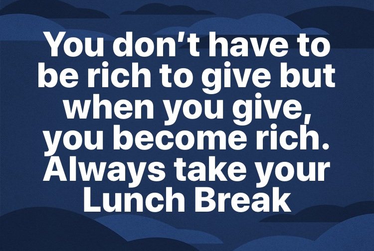 Wellbeing tip from Michael Earle