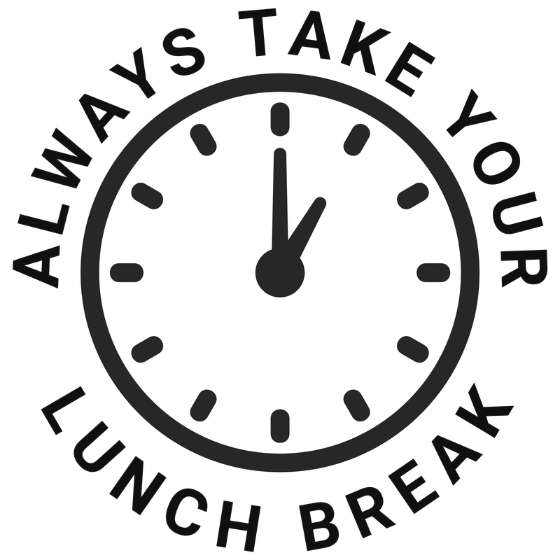 Always Take Your Lunch Break logo