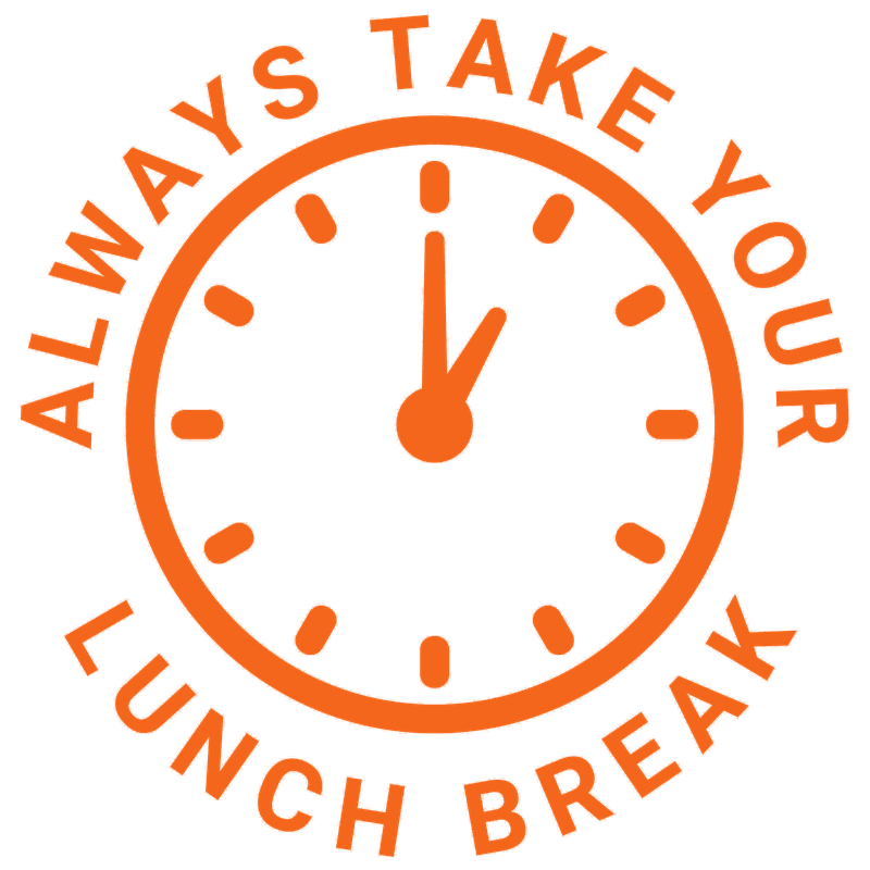 Always Take Your Lunch Break logo