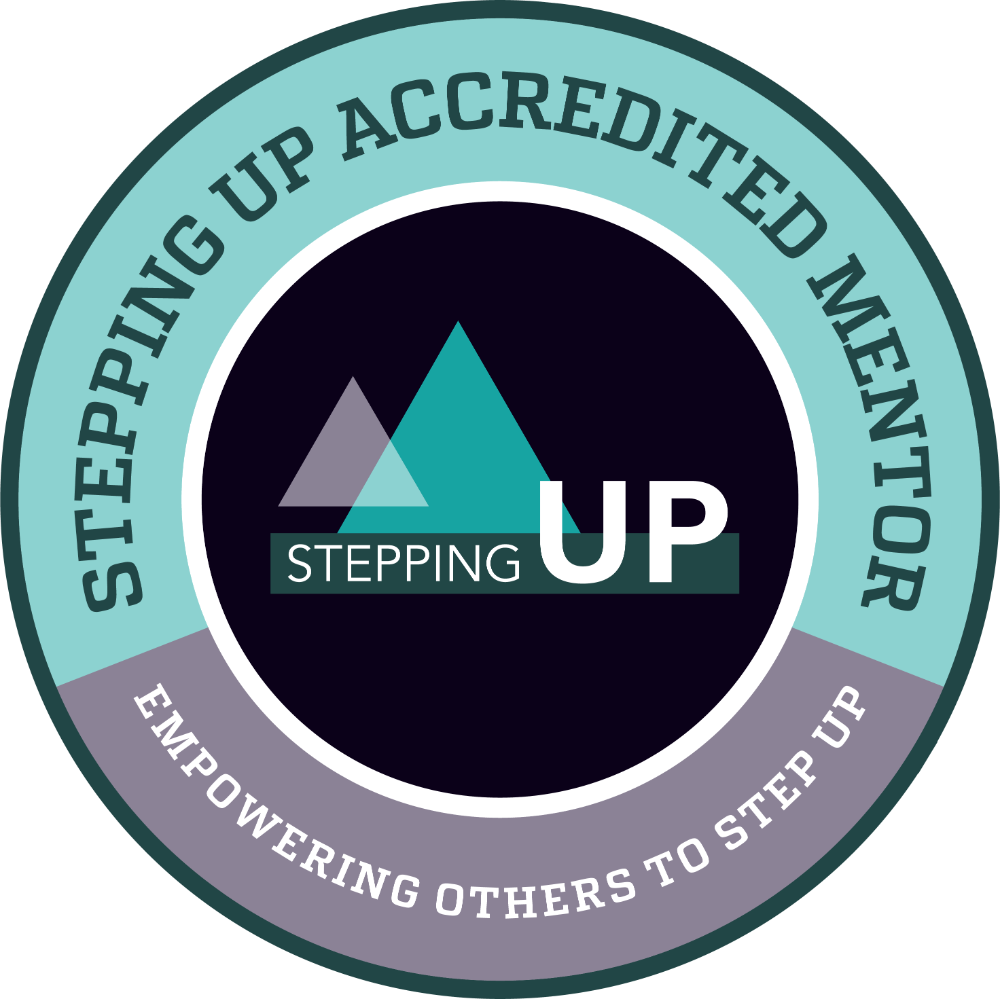 Stepping Up Accredited Mentor badge